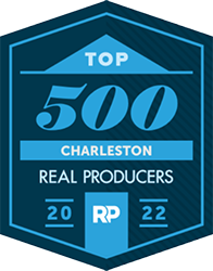 Top 500 Charleston Real Producers 2022 Badge